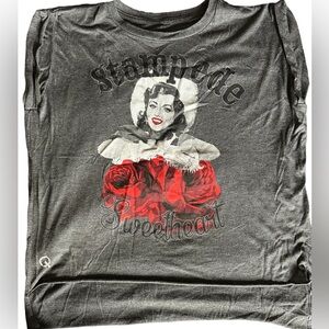 Western Capped Sleeve Tee